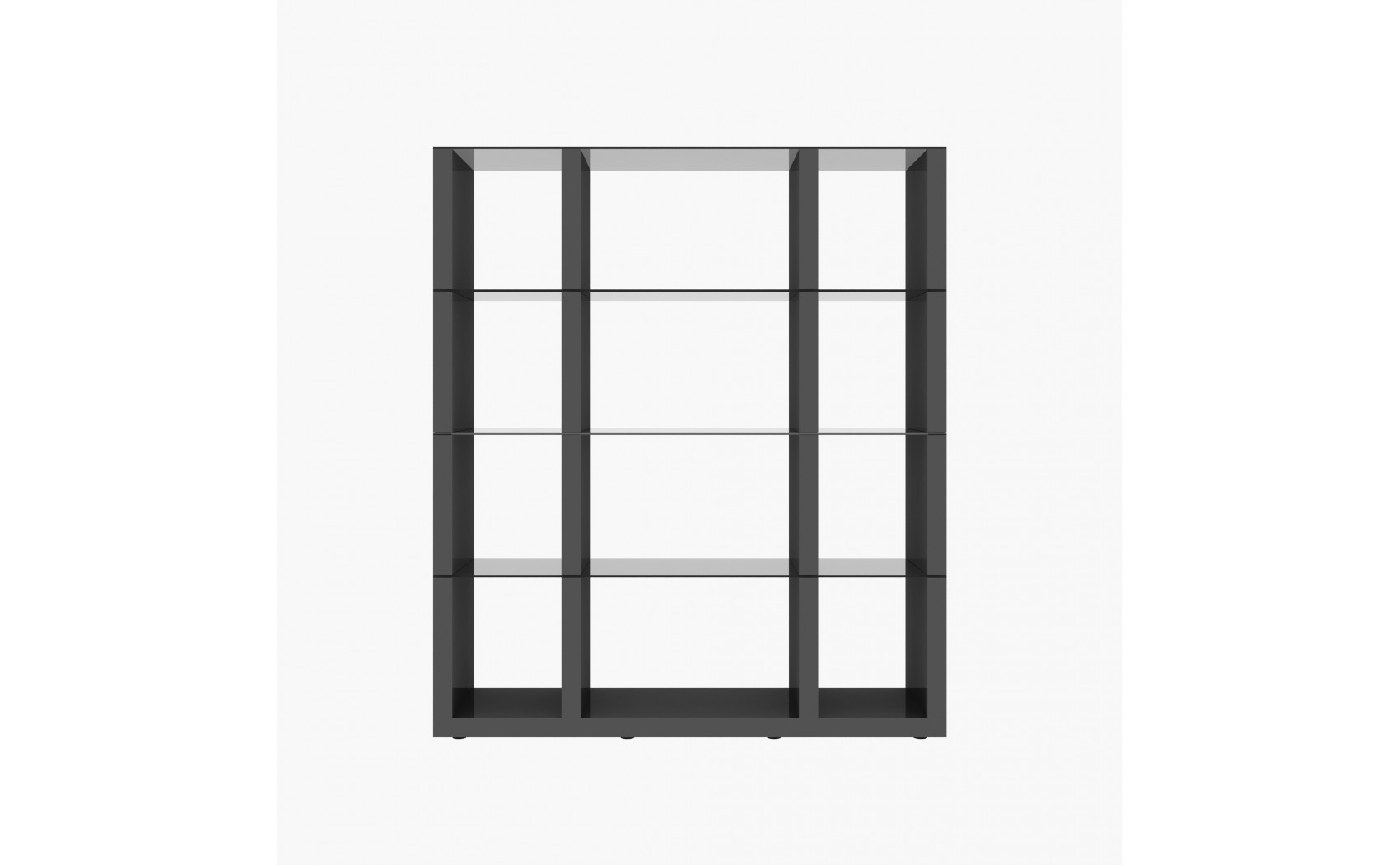 Cloud Wall Unit High Gloss Grey J&M Furniture