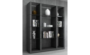 Cloud Wall Unit High Gloss Grey J&M Furniture