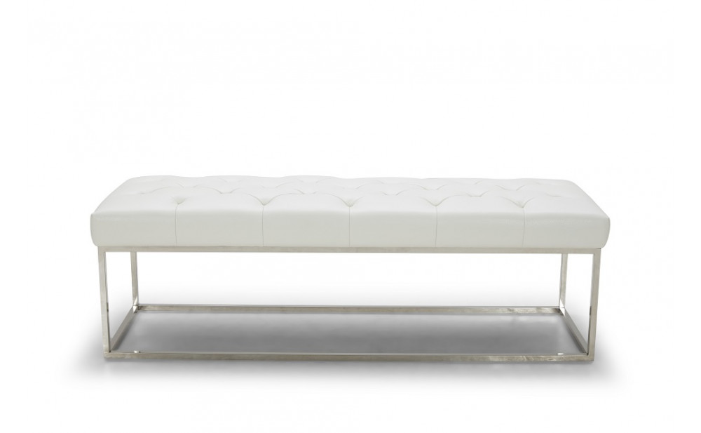 Chelsea Luyx Bench White J&M Furniture