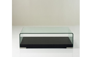 159A Coffee Table Dark Oak / Glass J&M Furniture 159A Coffee Table Dark Oak / Glass J&M Furniture