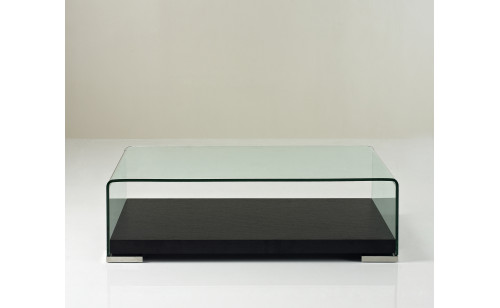 159A Coffee Table Dark Oak / Glass J&M Furniture 159A Coffee Table Dark Oak / Glass J&M Furniture