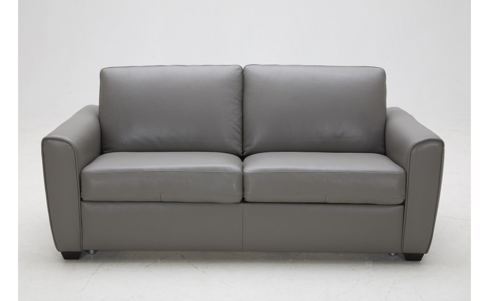 Jasper Sofa Bed Leather Grey J&M Furniture JM