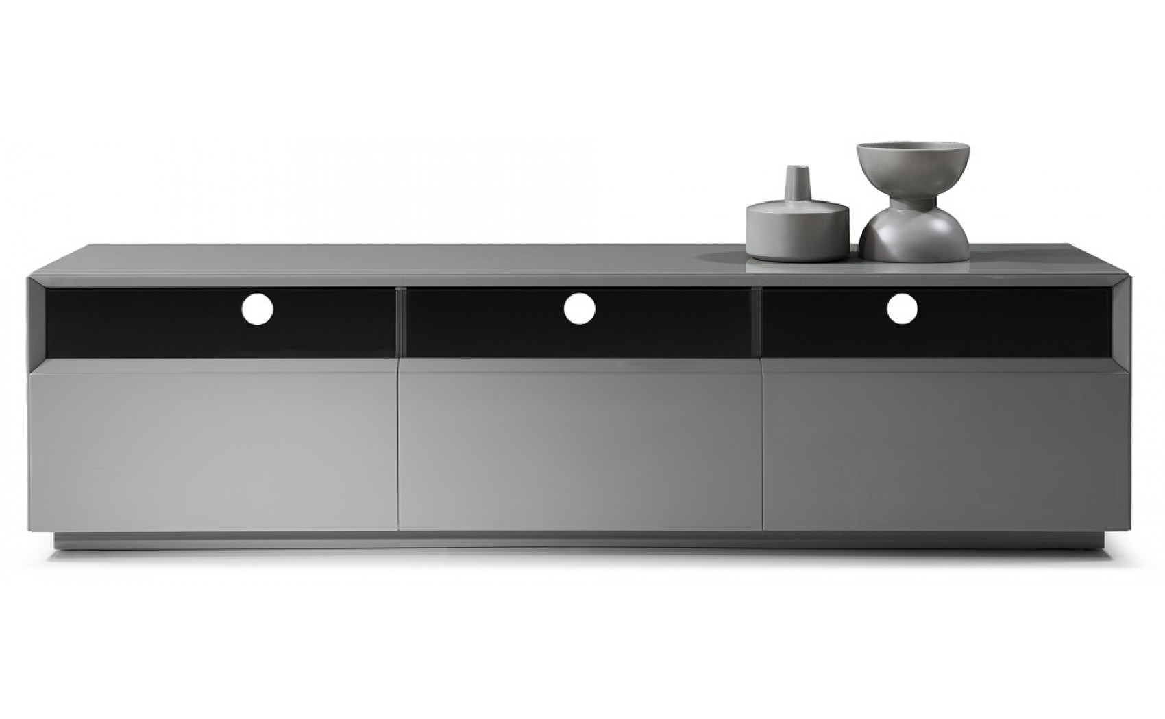 TV023 TV Base Grey High Gloss J&M Furniture