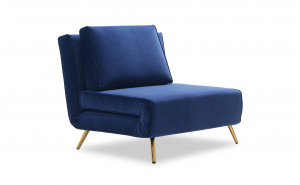 Julius Single Sofa Bed Blue J&M Furniture Julius Single Sofa Bed Blue J&M Furniture