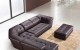 397 Italian Leather Sectional Chocolate J&M Furniture