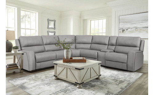Magna 70815M Grey Sectional J&M Furniture