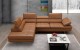 A761 Italian Leather Sectional Caramel J&M Furniture