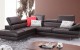 A761 Italian Leather Sectional Slate Coffee J&M Furniture