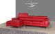 A973B Italian Leather Mini Sectional Red J&M Furniture