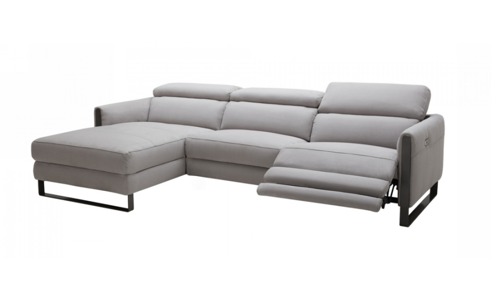 Antonio Primium Motional Sectionals Chalk J&M Furniture