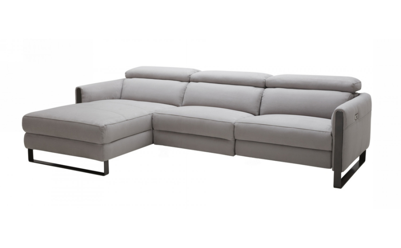 Antonio Primium Motional Sectionals Chalk J&M Furniture