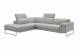 Athena Premium Leather Sectiononal Light Grey J&M Furniture