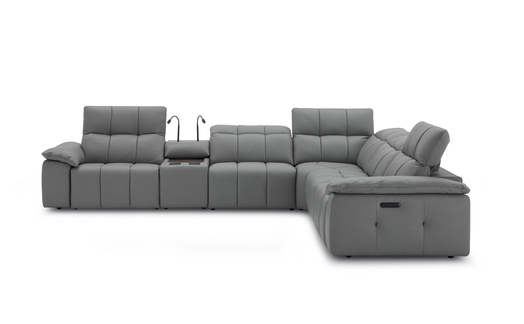 Beaumont Grey Sectional J&M Furniture