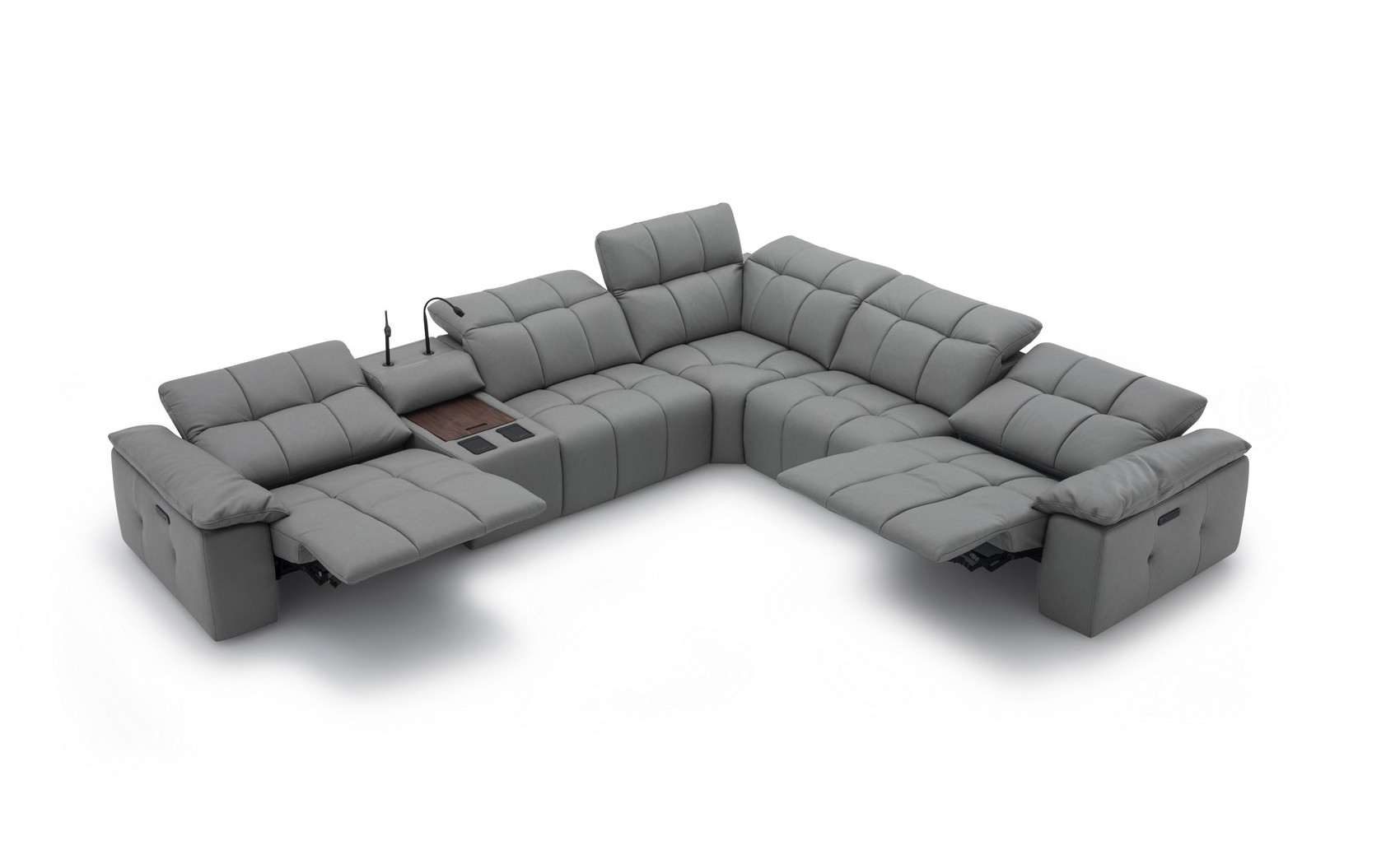 Beaumont Grey Sectional J&M Furniture