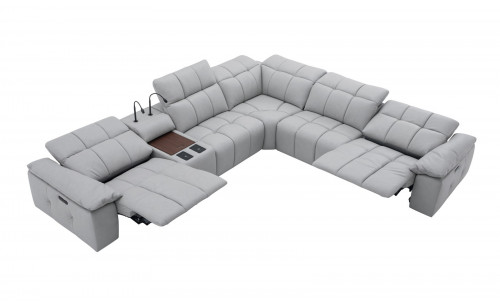 Beaumont Grey Sectional J&M Furniture