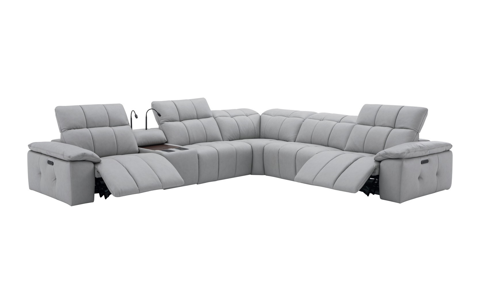 Beaumont Grey Sectional J&M Furniture
