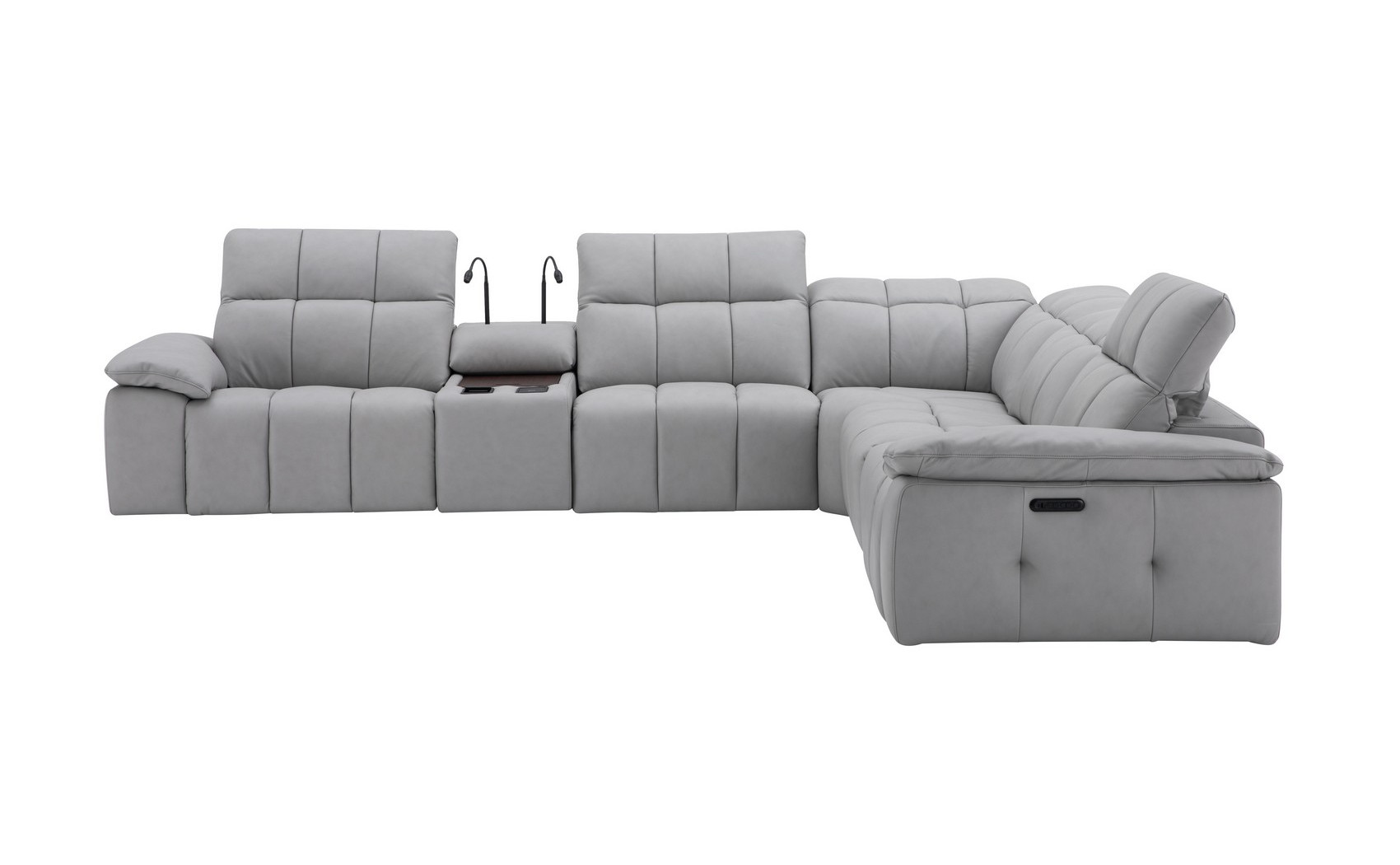 Beaumont Grey Sectional J&M Furniture