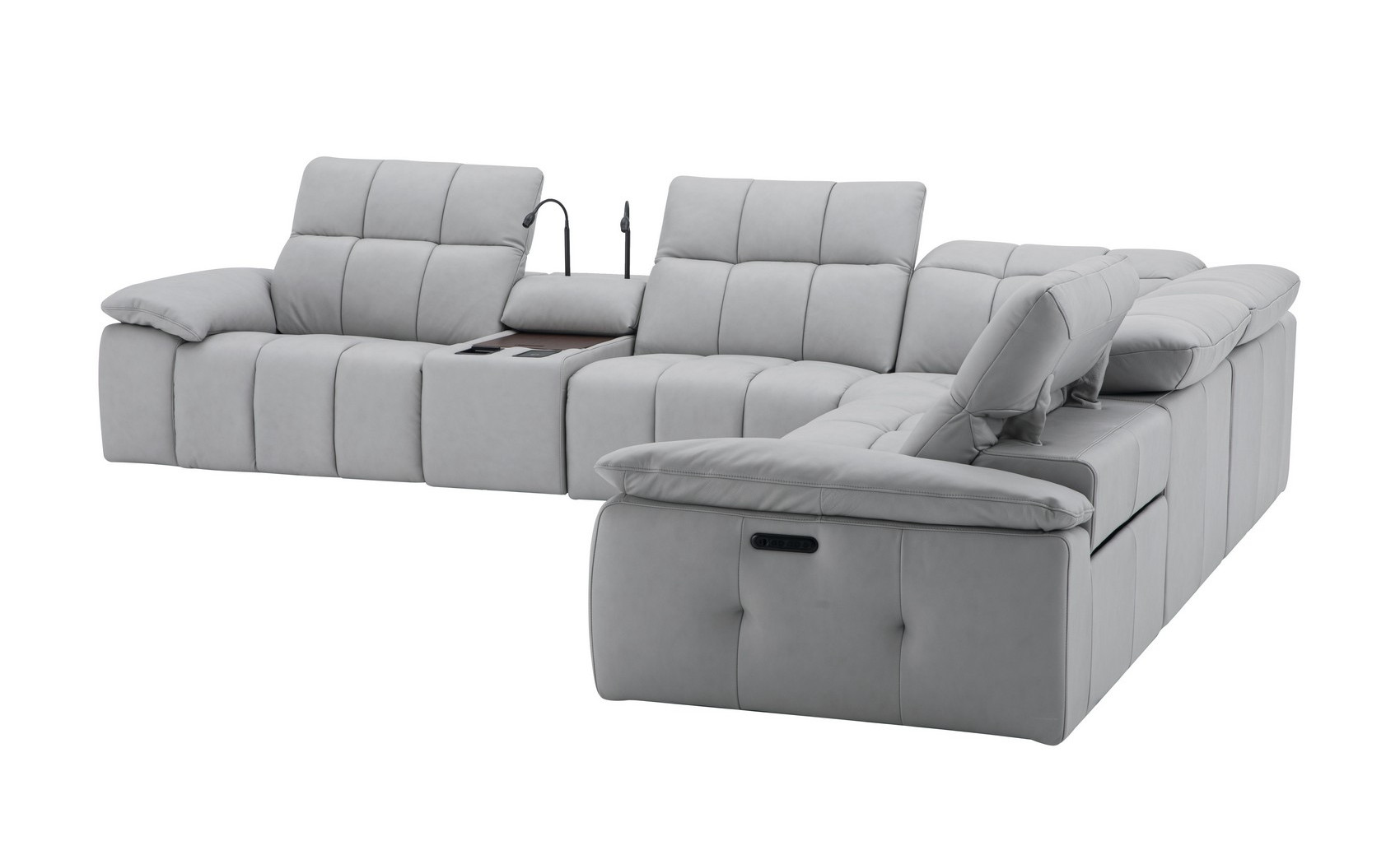 Beaumont Grey Sectional J&M Furniture