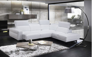 Davenport Snow White Premium Leather Sectional J&M Furniture Davenport Snow White Premium Leather Sectional J&M Furniture