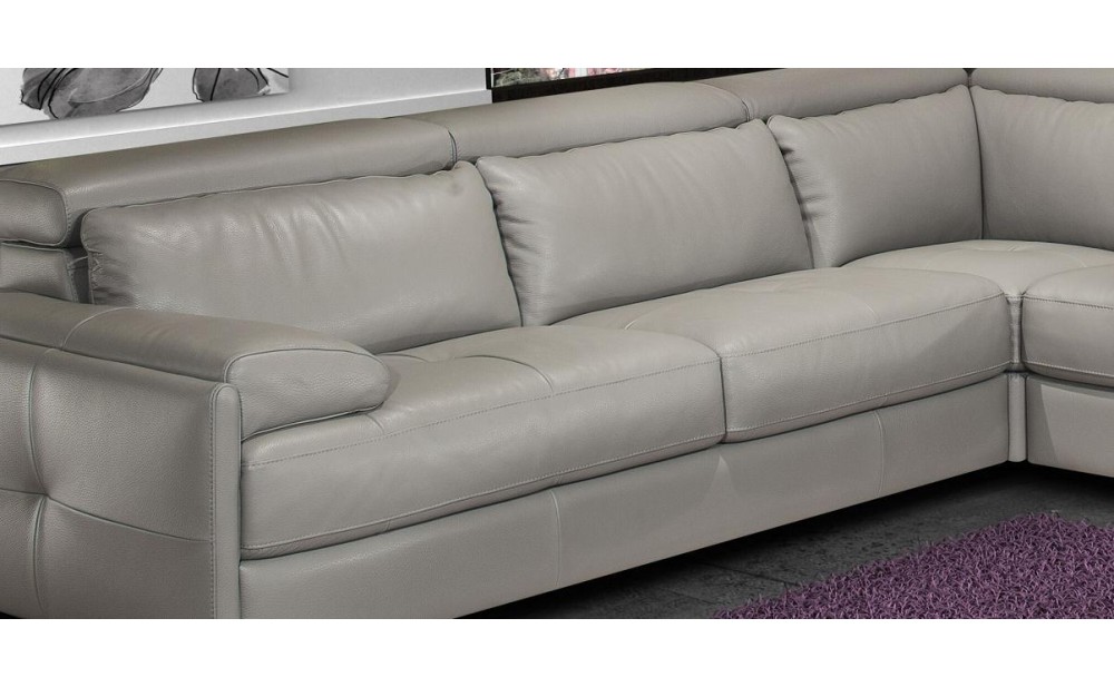 Gary Italian Premium Leather Sectional J&M Furniture