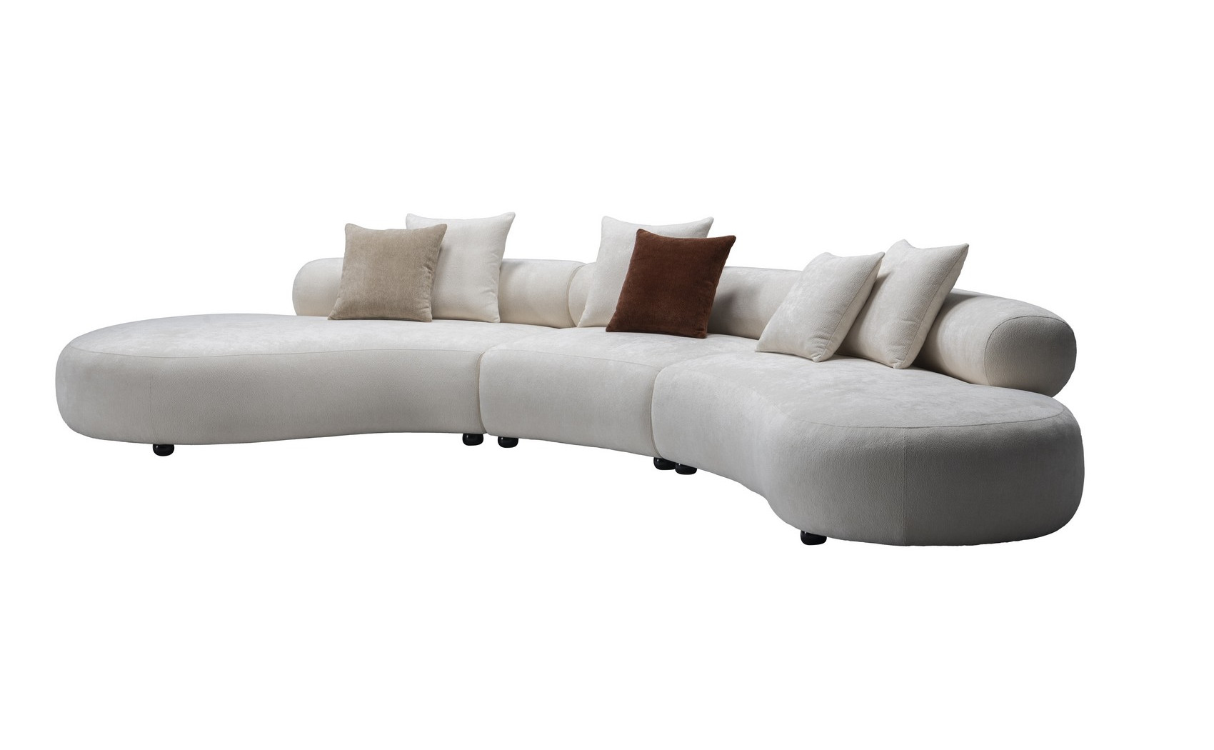 Star HF5018 White Sectional J&M Furniture