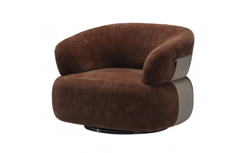 Star HF6016A Chair Brown Fabric J&M Furniture