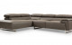 I794 Premium Leather Sectional Grey J&M Furniture