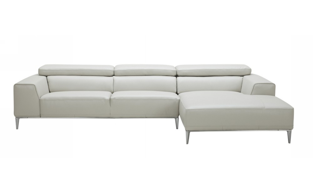 LeCoultre Light Grey Premium Sectional J&M Furniture