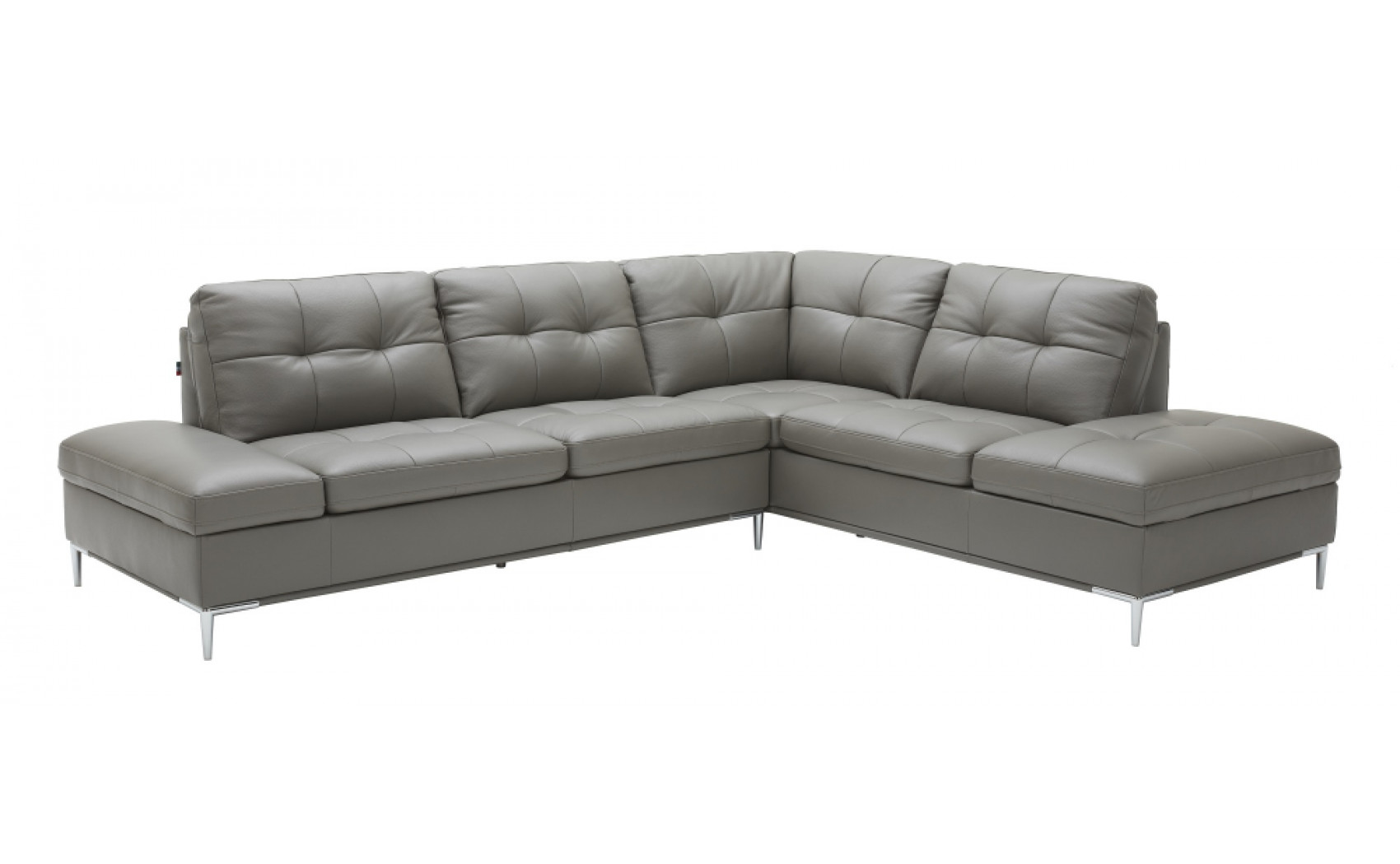 Leonardo Grey Storage Sectional J&M Furniture
