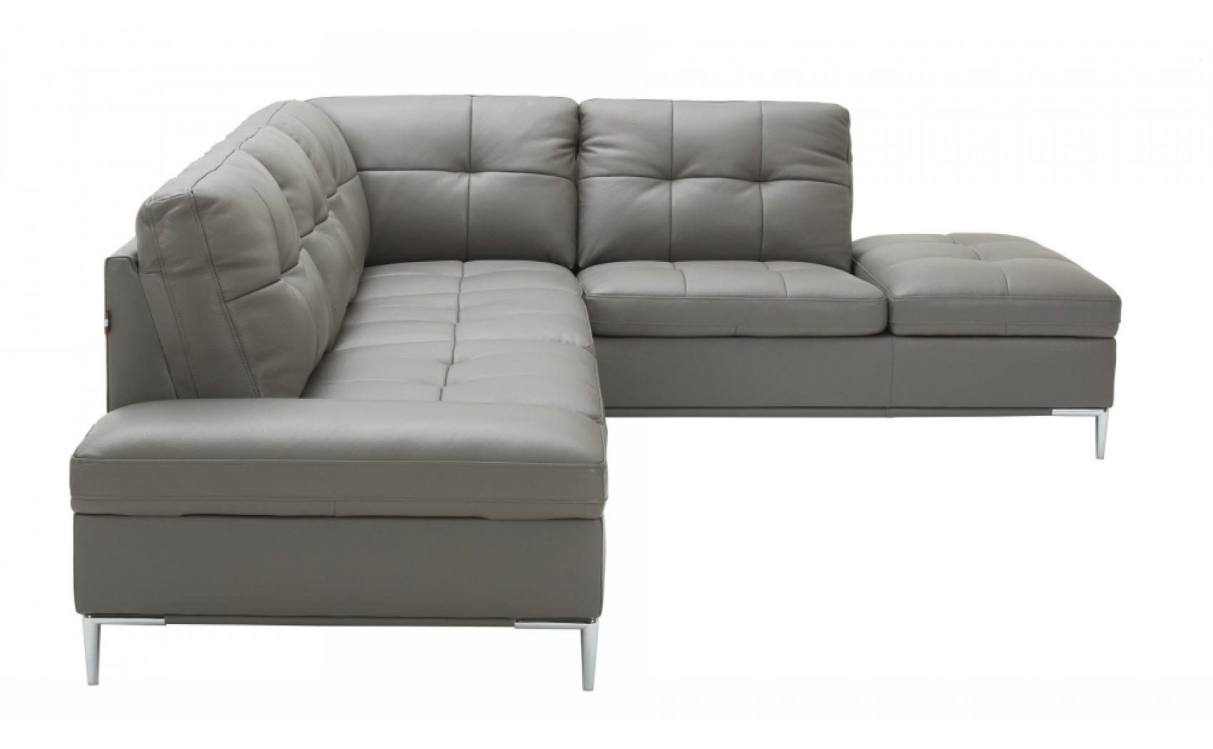 Leonardo Grey Storage Sectional J&M Furniture