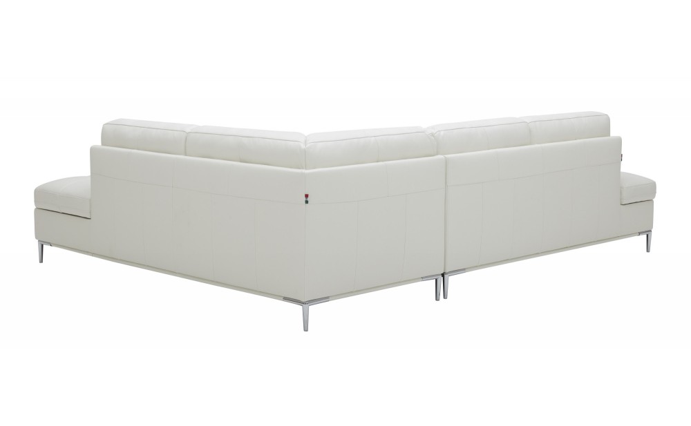 Leonardo White Storage Sectional J&M Furniture