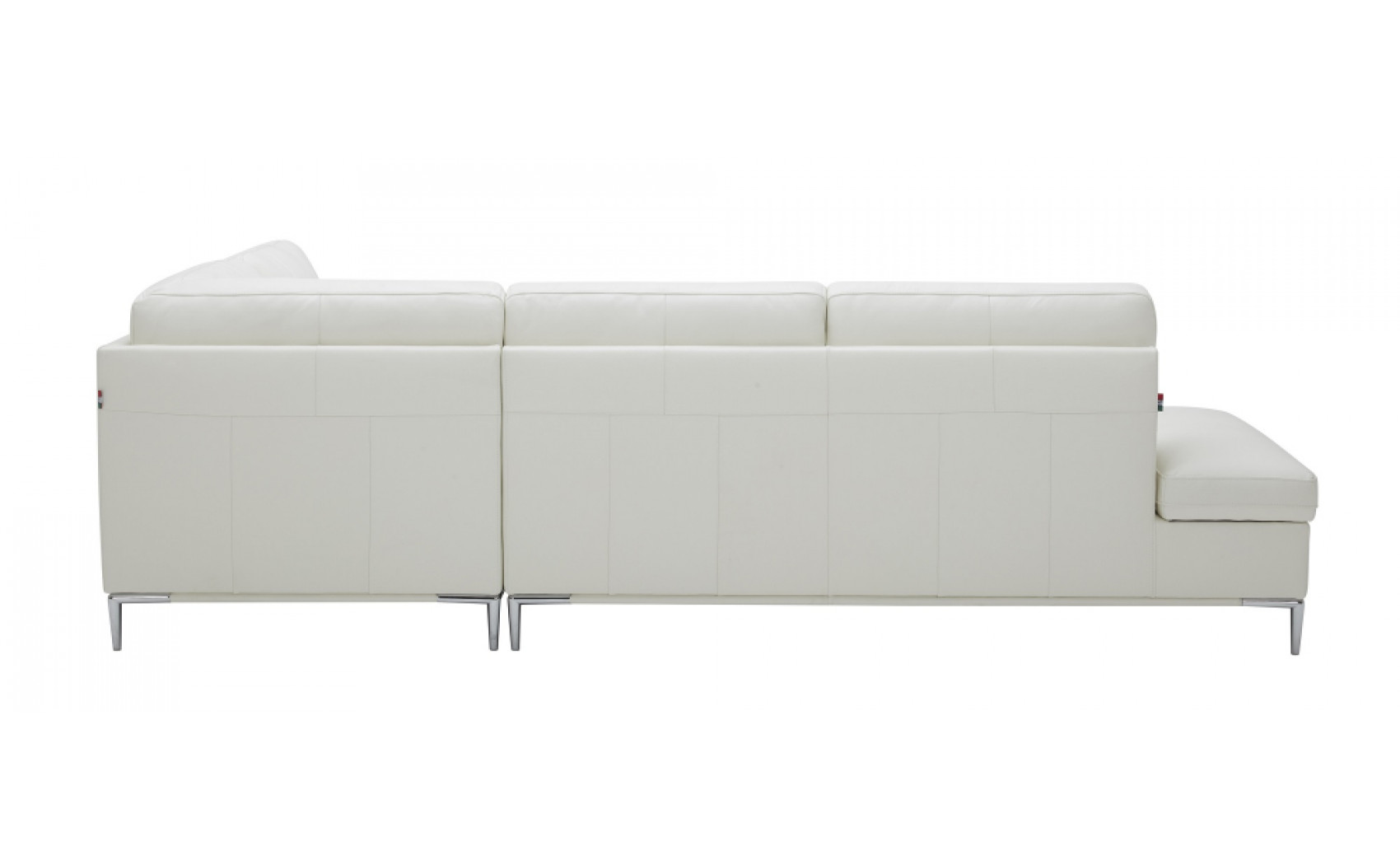 Leonardo White Storage Sectional J&M Furniture
