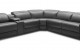 Nova 6pc Motion Sectional Dark Grey J&M Furniture