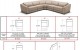 Nova Motion Sectional Tan J&M Furniture
