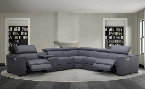 Picasso Motion Sectional Blue Grey J&M Furniture Picasso Motion Sectional Blue Grey J&M Furniture