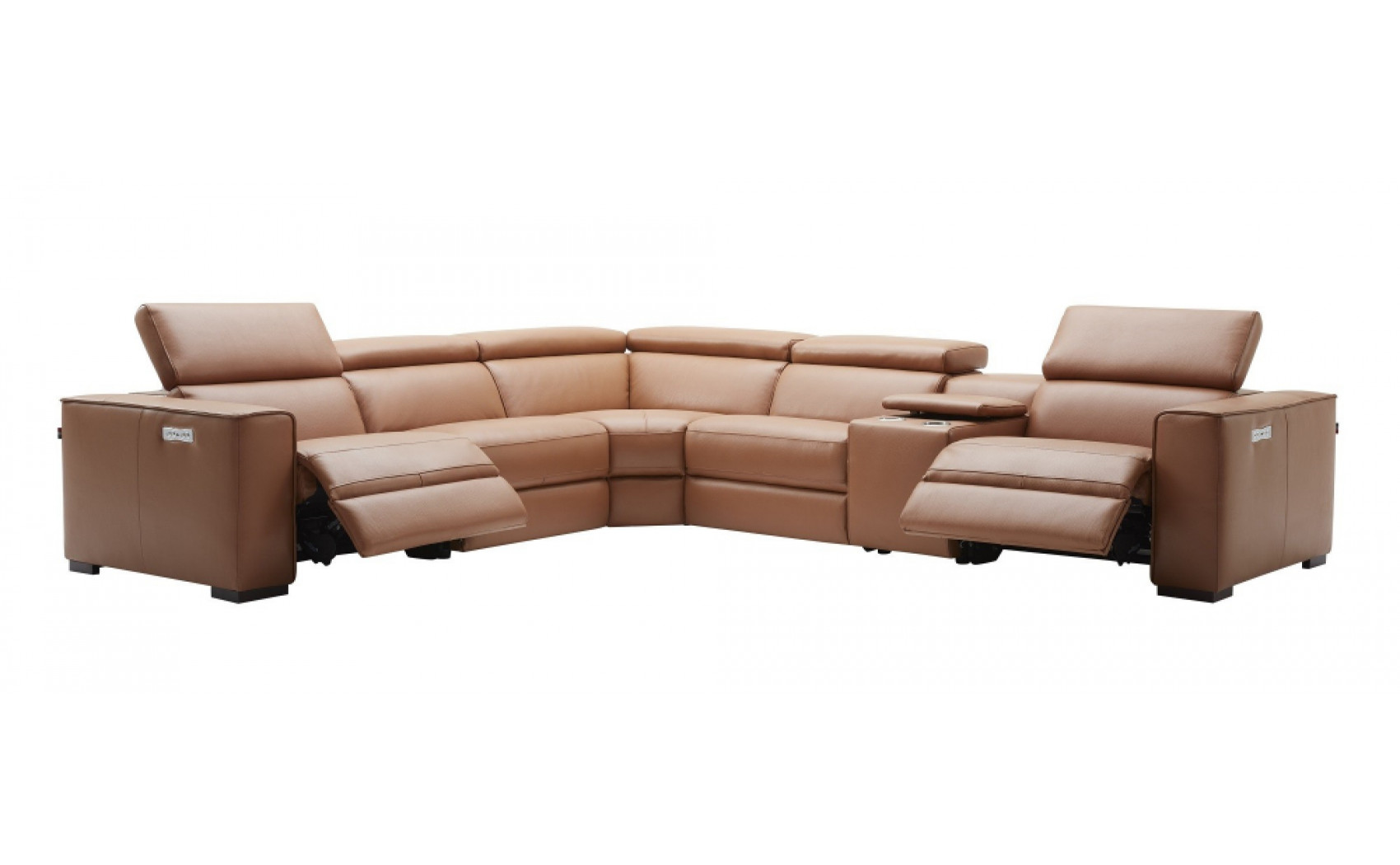 Picasso Motion Sectional Caramel J&M Furniture