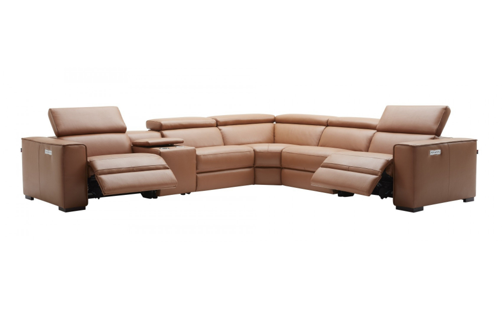 Picasso Motion Sectional Caramel J&M Furniture