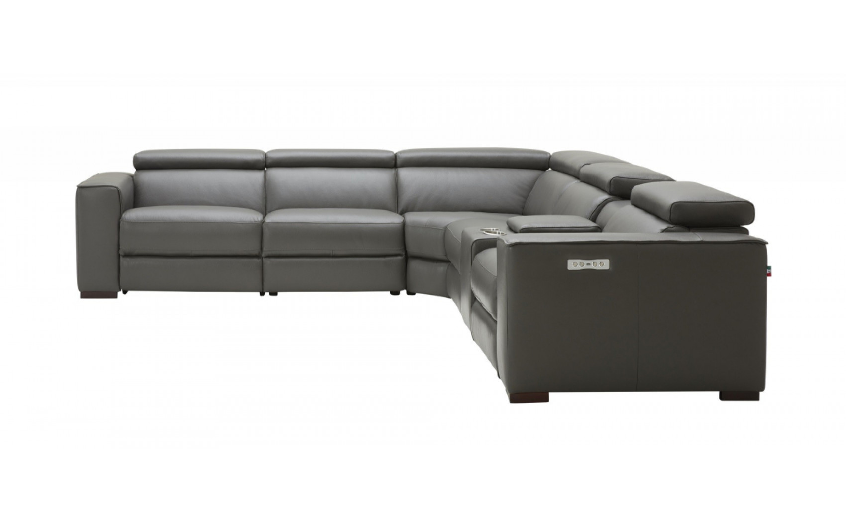Picasso Motion Sectional Dark Grey J&M Furniture