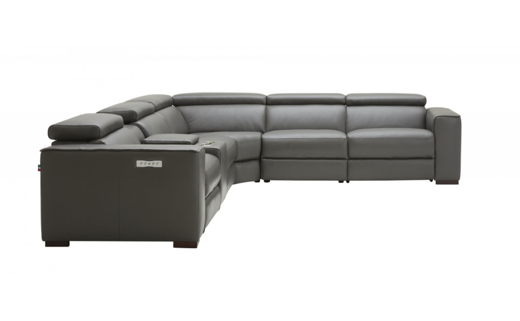Picasso Motion Sectional Dark Grey J&M Furniture