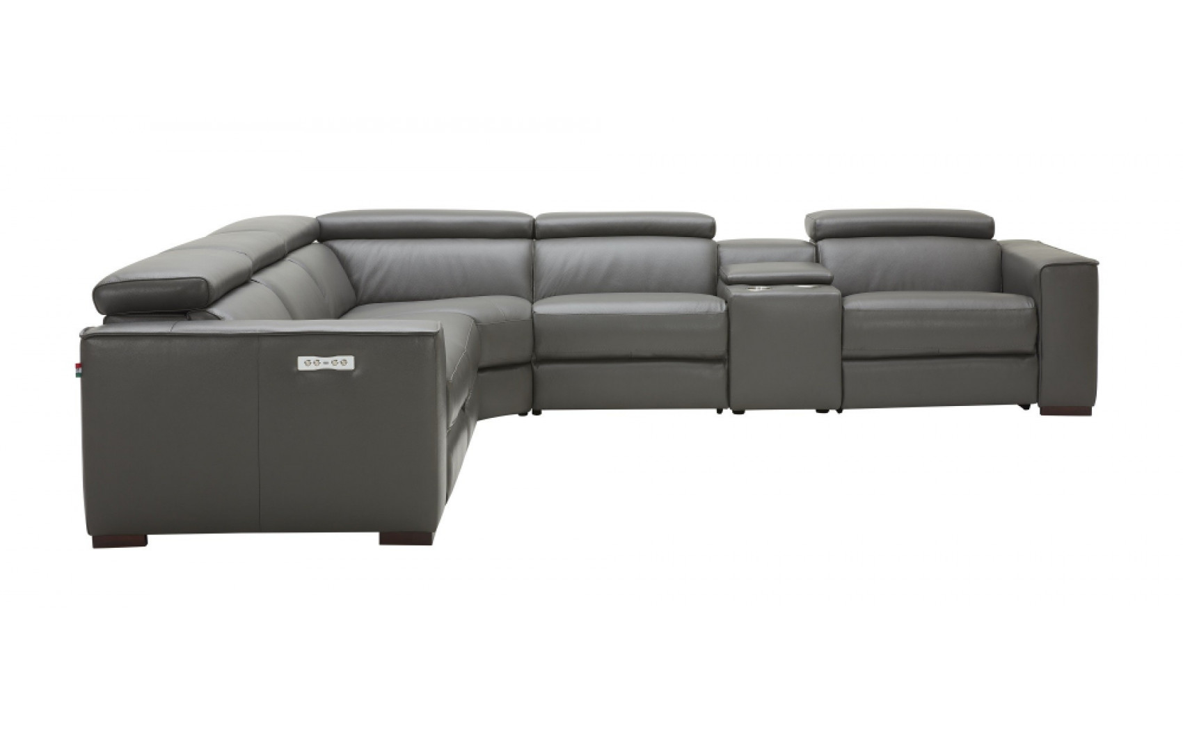 Picasso Motion Sectional Dark Grey J&M Furniture