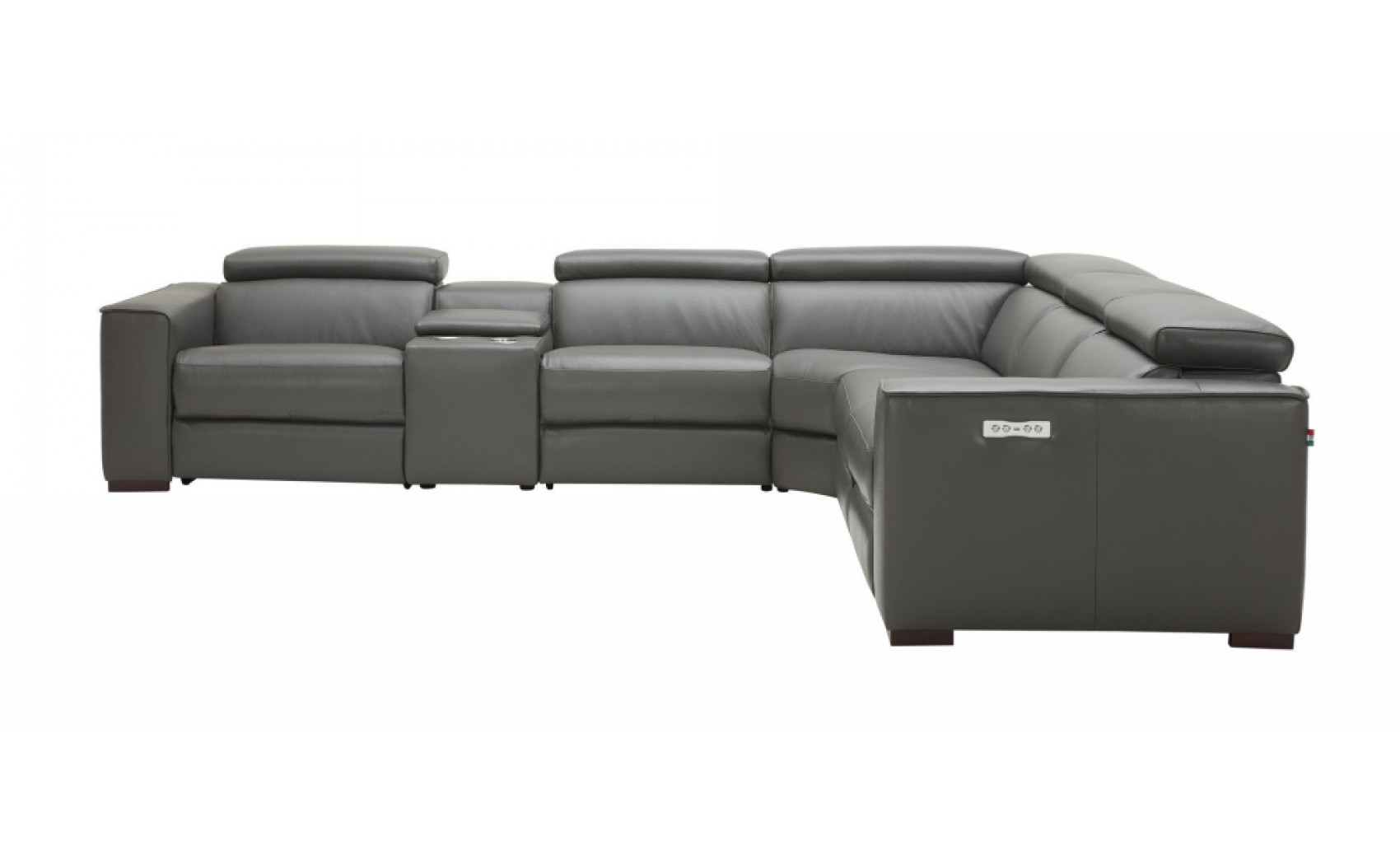 Picasso Motion Sectional Dark Grey J&M Furniture