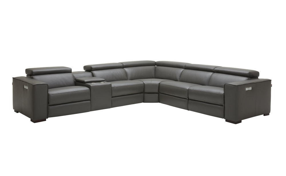 Picasso Motion Sectional Dark Grey J&M Furniture