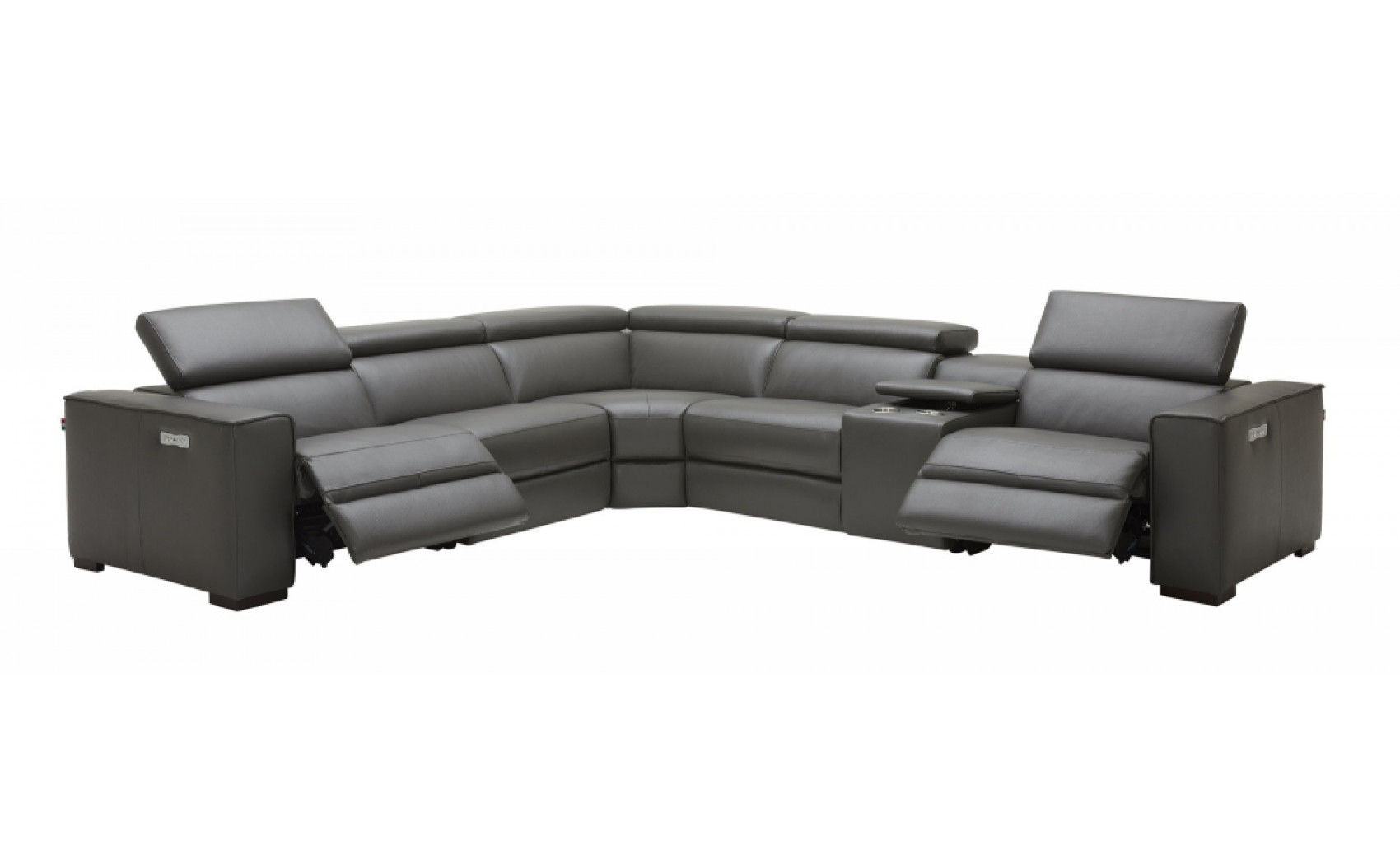 Picasso Motion Sectional Dark Grey J&M Furniture