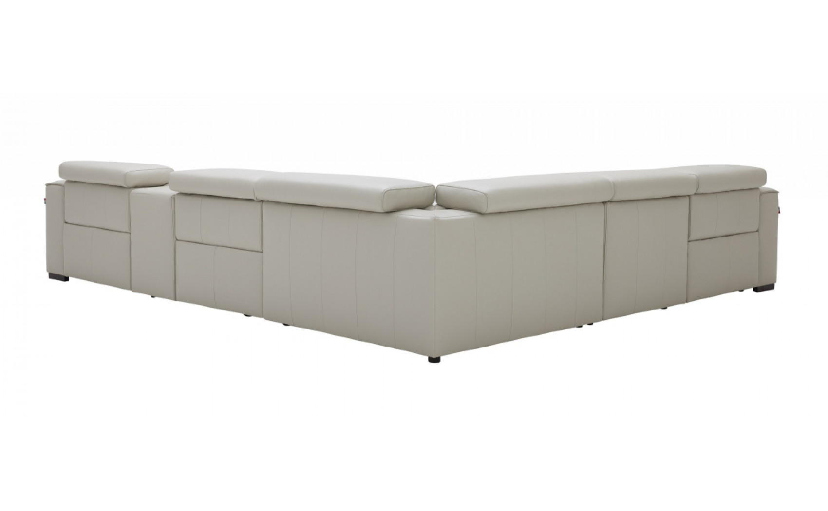 Picasso Motion Sectional Silver Grey J&M Furniture