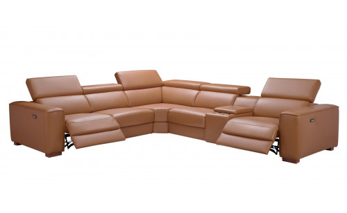Salvador 6PC Pumpkin Sectional J&M Furniture Salvador 6PC Pumpkin Sectional J&M Furniture