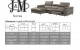 Serena Grey Sectional J&M Furniture