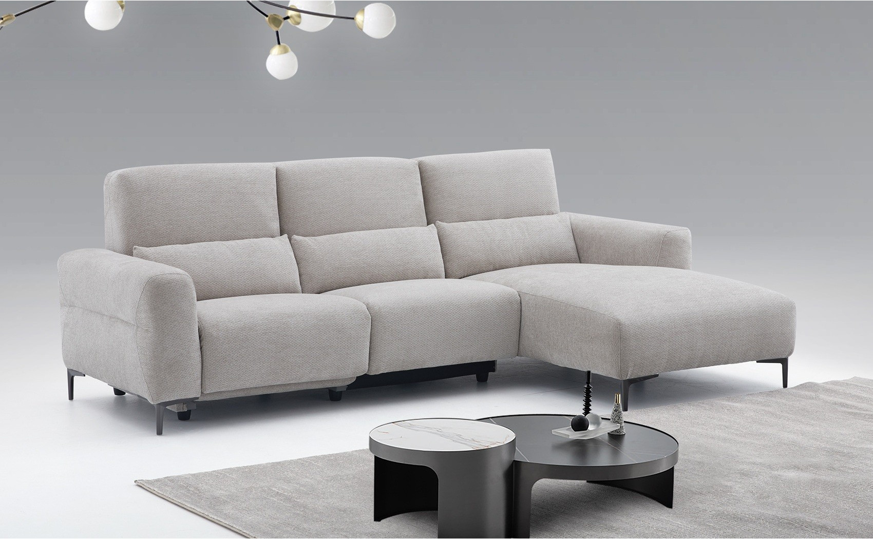 Winslow Grey Sectional J&M Furniture