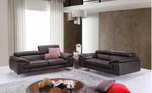 Jannette A973 Sofa Set Coffee J&M Furniture Jannette A973 Sofa Set Coffee J&M Furniture