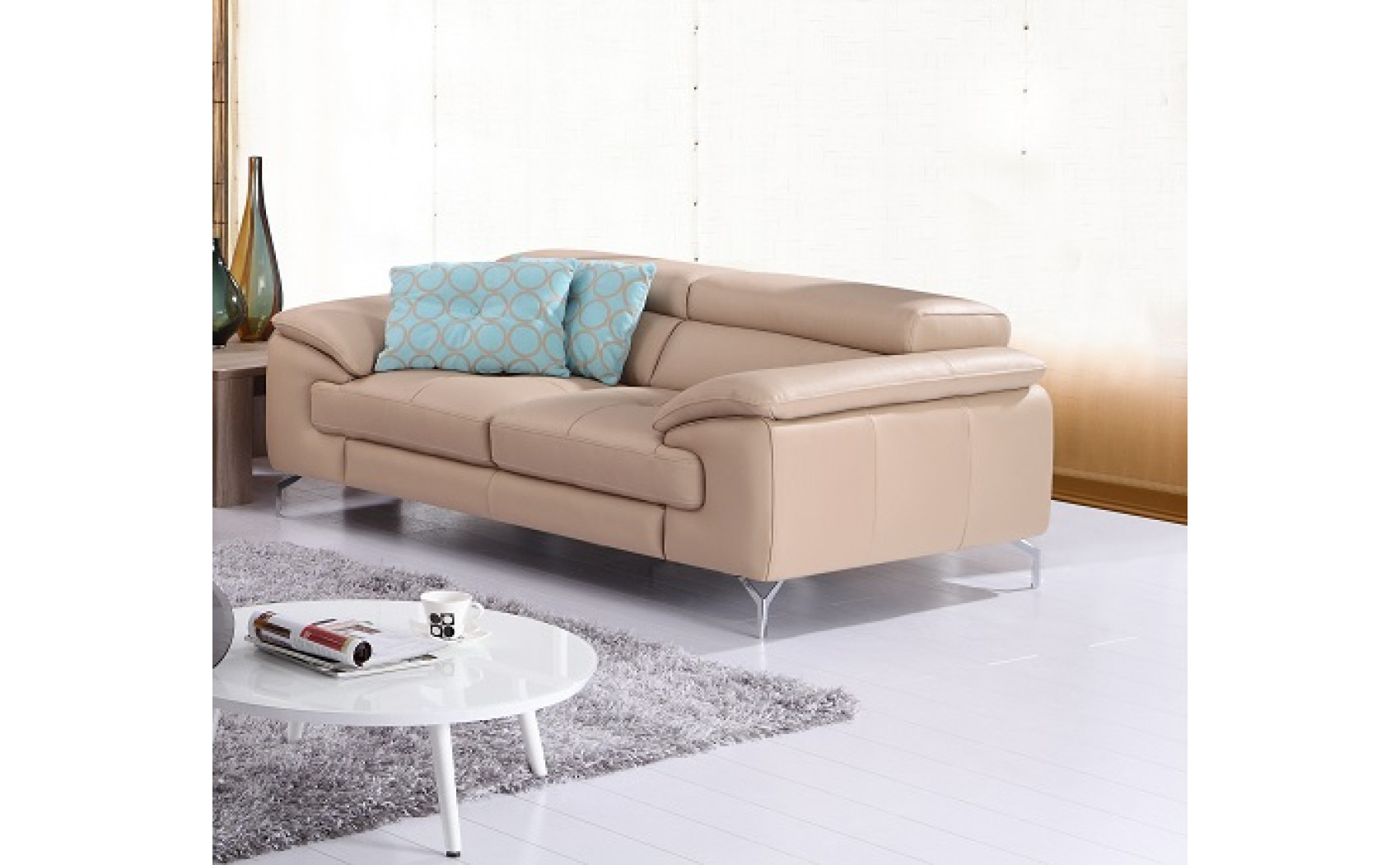 Jannette A973 Sofa Set Peanut J&M Furniture
