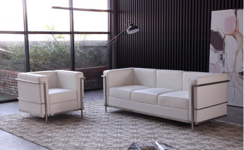 Cour Set Sofa White J&M Furniture Cour Set Sofa White J&M Furniture